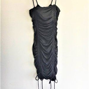 black mini dress small size